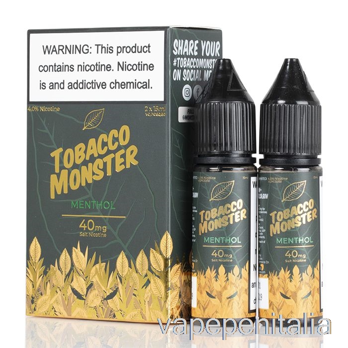 Vape In Italia Mentolo - Sali Mostruosi Di Tabacco - 30ml 24mg